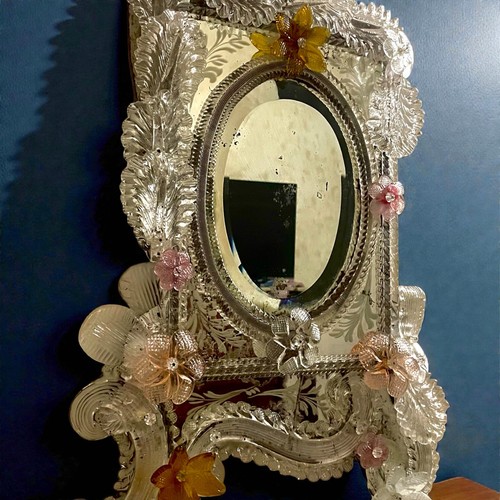 Ancien miroir xviiie - du,