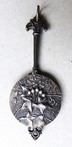 Miroir pendentif art nouveau - miroir,