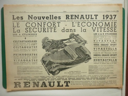 1936 pub automobile - 10/1936,