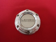 JDM 1 sheet LENSO aftermarket used wheel center cap center cover emble No Tires