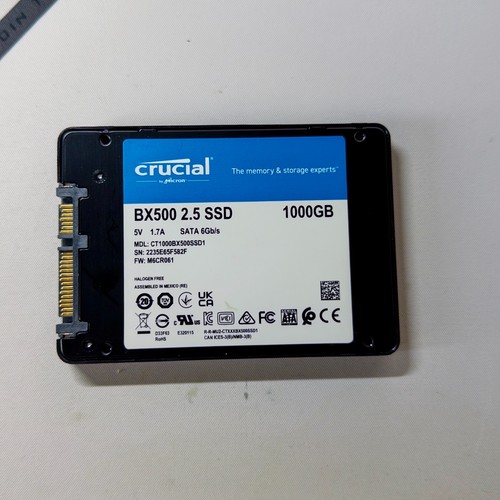 Crucial bx500 1to ssd sata - crucial,