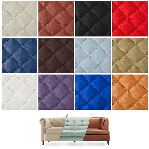 Skaï simili cuir piqués - simili, 5x5