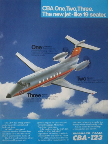 1988 pub avion embraer - 11/1988,