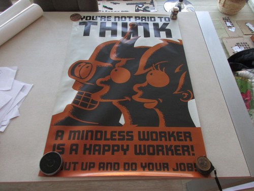 Futurama you not paid to - paid,