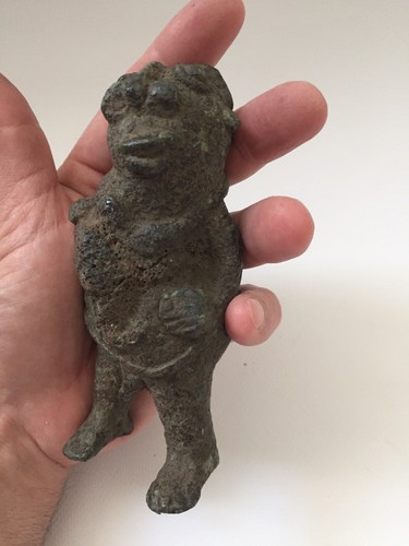 Figure sao bronze ancien - figure,