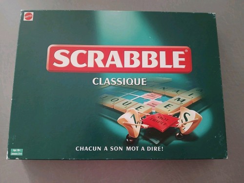 Mattel scrabble classique jeu - classique,