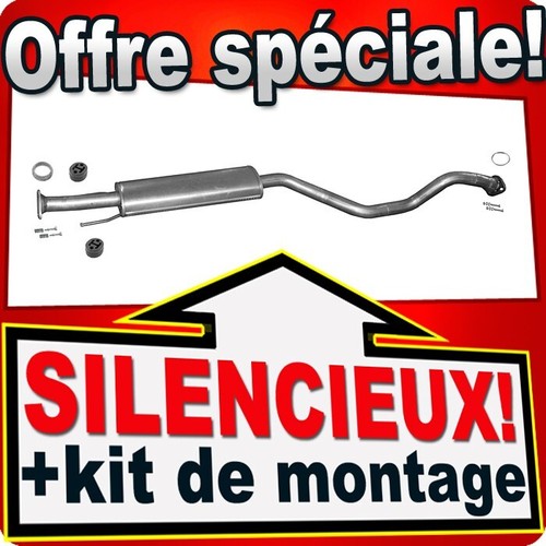Silencieux intermédiaire pour - intermédiaire,
