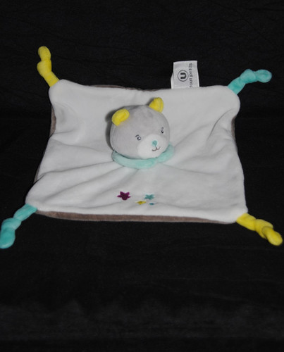 Doudou plat ours super u - plat,
