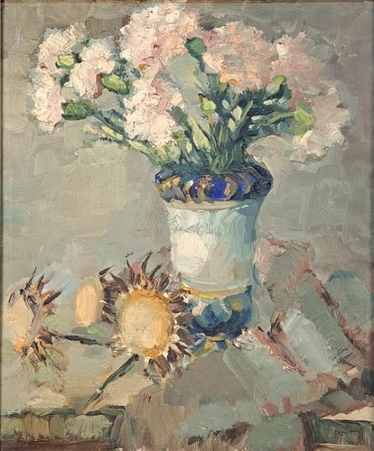 Tableau ancien huile - tableau, nature