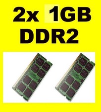 RAM Memory for Toshiba Tecra A10 Series - 2GB 2x1GB PC2-6400S DDR2 800mhz
