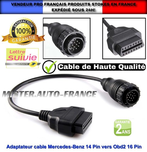 Adaptateur câble diagnostic - adaptateur,