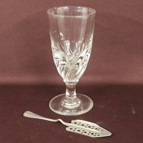 Verre absinthe fin xixeme - verre,