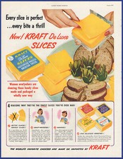 Vintage 1951 KRAFT De Luxe