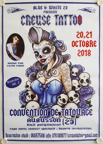 Affiche tatouage 2018 - affiche,