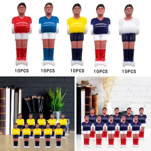 10pcs foosball men replacement - 10pcs,