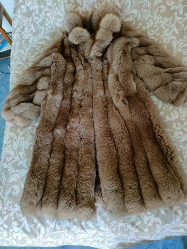 Manteau fourrure renard - manteau,