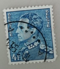 TIMBRE BELGIQUE BELGIE LEOPOLD
