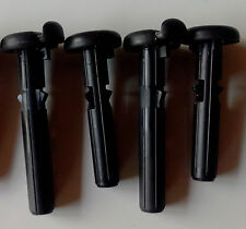 4 guides Clips plastiques Tube