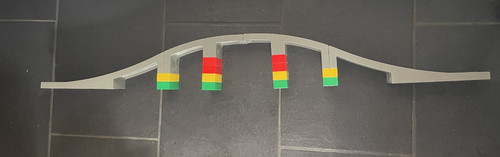 Grand pont train - lego, duplo