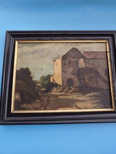 Petit tableau ancien peinture