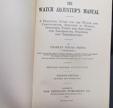 The Watch Adjusters Manual by