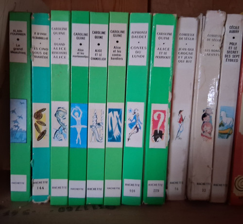 Lot livres hachette - de,