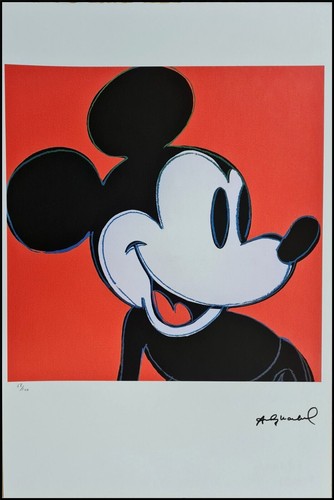 Andy warhol mickey mouse - andy,