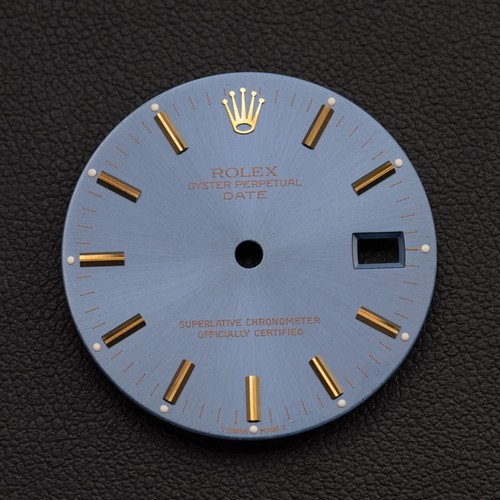 Rolex cadran original bleu - rolex,