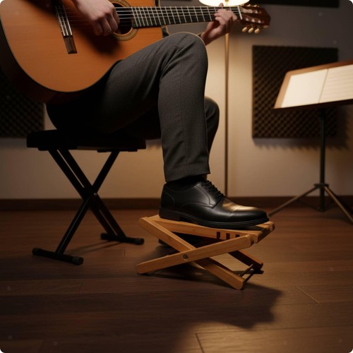 Repose pied bois portable - repose-pied,