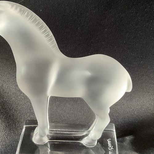 Figurine cheval tang - figurine, lalique