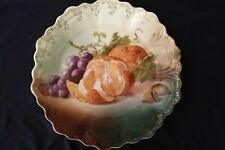 Antique Zeh Scherzer Punch ZS & Co Bavaria Germany Cabinet Plate Dish Decorative