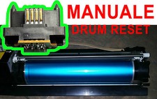 Xerox DocuColor12 DC12 - manuale reset DRUM chip 13R559