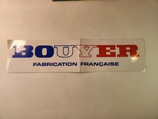 Petit autocollant BOUYER Fabrication Française MOTOCULTEURS