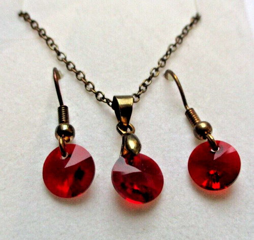 Parure couleur collier - parure, or