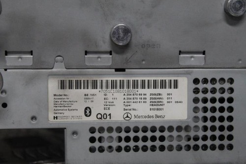Autoradio origine mercedes - autoradio,
