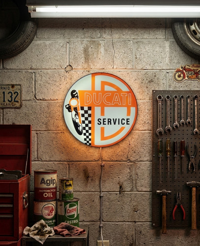 Enseigne ducati service - ducati,