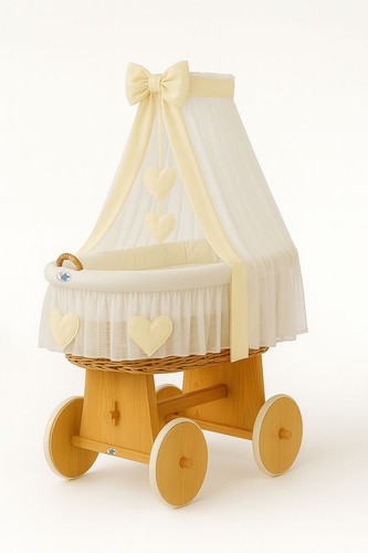 Couffin amelia osier avec - couffin, en