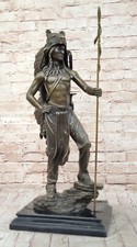 Sculpture En Bronze Sioux