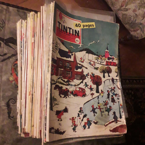 Tintin magazine journal euro - tintin,