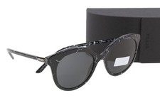 Lunettes De Femme PRADA 0PR02YS OS Imprimé Marbre Noir Carré Logo Teinté RRP321