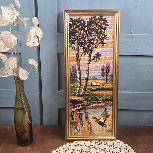 Cadre vintage canevas - , paysage