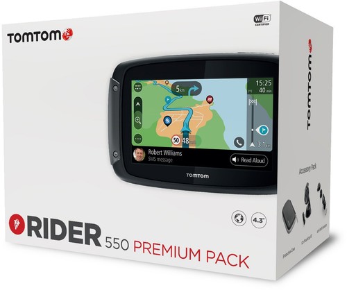 Gps navigator tomtom rider - tomtom, 550