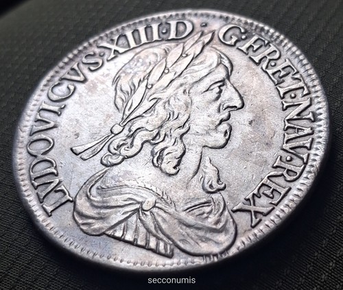 Louis xiii écu 1643 - louis, xiii.