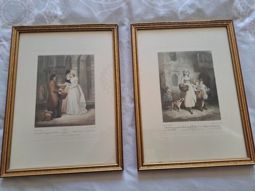 Paire tableaux gravures - paire, de