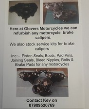 Suzuki GSXF 600 front or rear brake caliper refurb service 1990-2004