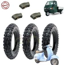 3 Pneumatiques 3.50-10 +