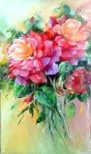 Peinture à l'huile sur toile