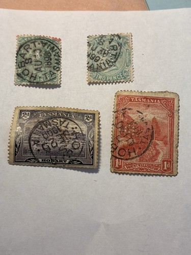Timbres tasmanie tasmania - timbres,