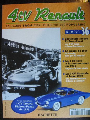 Fascicule 4cv renault la - fascicule, n