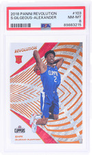 2018 Panini Revolution Shai Gilgeous-Alexander #103 PSA 8 Rookie RC